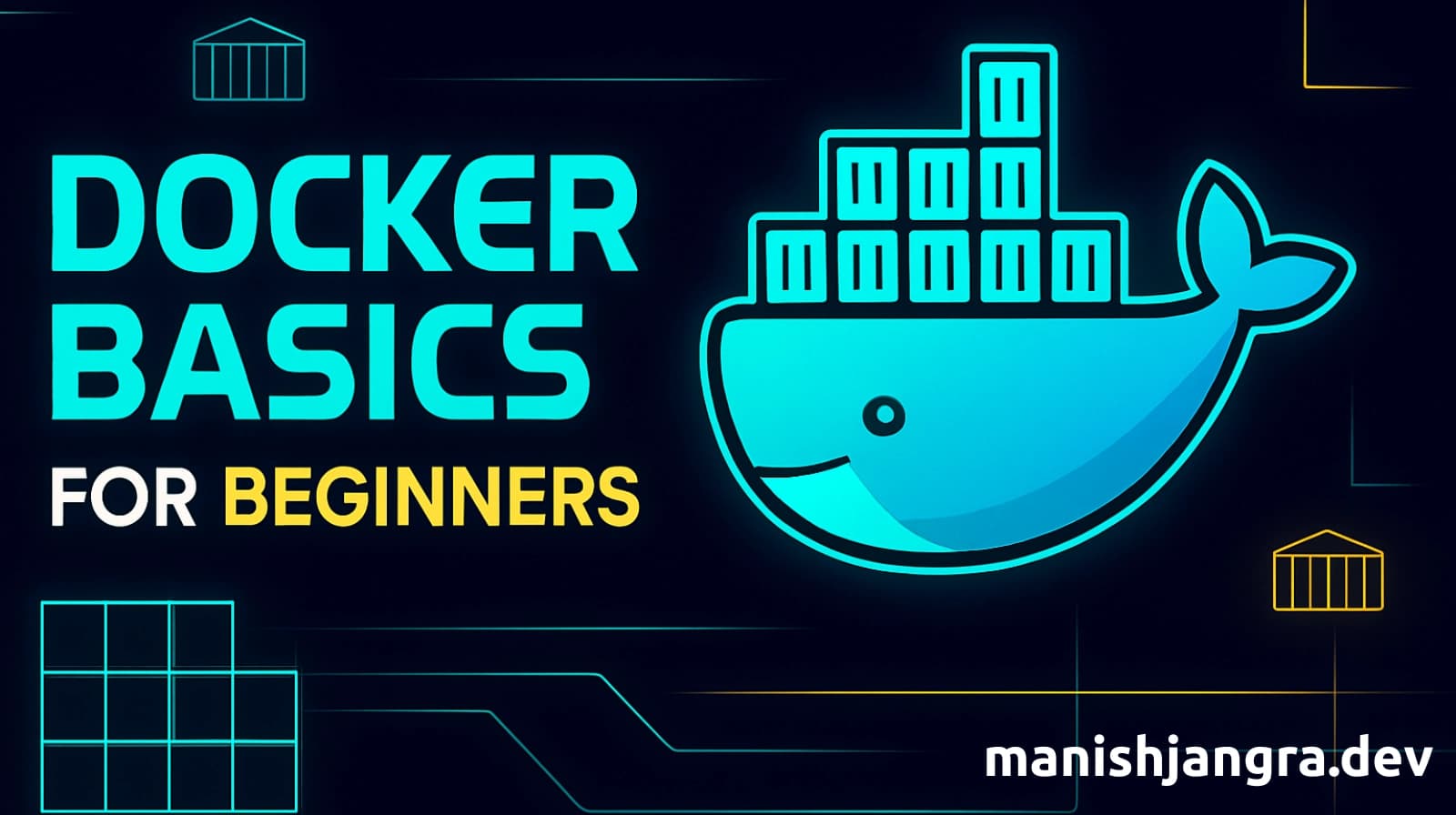 Docker Basics for Beginners – 10 Powerful Concepts You Must Know